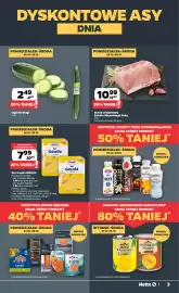 Netto gazetka tydzień 44 Strona 3: Schab wieprzowy Sztuka Mięsa Mega Paka €10,99, Ogórek długi €2,49
