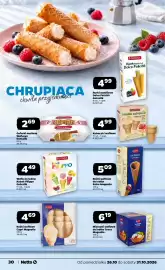 Netto gazetka tydzień 44 Strona 30: Rożki waflowe Capri Magnolia €4,69, Mieszkki waflowe do lodów Tosca Magnolia €6,19