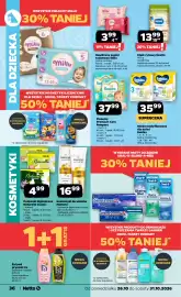 Netto gazetka tydzień 44 Strona 36: Mleko modyfikowane dla dzieci Bebiko €35,99, Pieluchy Premium Care Pampers €37,99