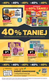 Netto gazetka tydzień 44 Strona 42: Paluszki z fileta dorsza Family Fish €13,19, Karma mokra dla kotów Kicius €3,77