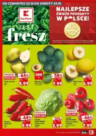 Kaufland gazetka Strona 8: OD CZWARTKU 22.10 DO SOBOTY 24.10 K Kaufland JEST fresz NAJLEPSZE ŚWIEŻE PRODUKTY W POLSCE! LAUR