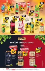 Albert leták Strana 18: Jack Daniel's honey €499,00, Krušovice ležák €15,90