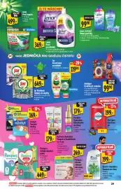 Albert leták Strana 29: Old Spice Sprchový gel €199,00, Jar prostředek na nádobí €119,90