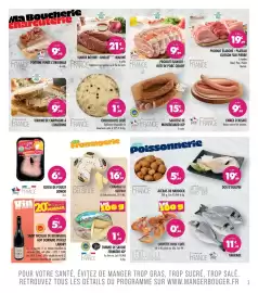 Catalogue Match semaine 44 page 3: Terrine de campagne à l'ancienne €9,95, Saucisse de Montbéliard IGP €15,95