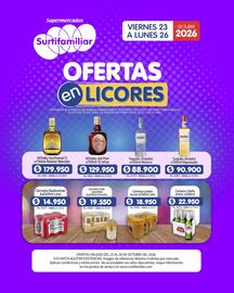 Catálogo Surtifamiliar Página 16: Tequila Jimador Blanco €88.900,00, Whisky old Parr €129.950,00