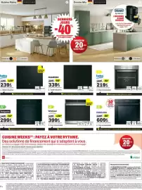 Catalogue BUT page 2: Hotpoint Four encastrable €299,99, Whirlpool Four encastrable €399,99