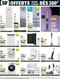 Catalogue BUT page 5: Beko Lave-linge hublot €399,99, Whirlpool Lave-vaisselle €449,99