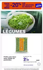 Catalogue Picard page 11: Picard Petits pois doux €2,80