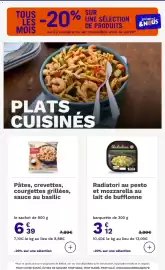 Catalogue Picard page 15: Gard Radiatori €3,90, ESPRIT FAMILLE Pâtes crevettes €6,39