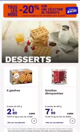Catalogue Picard page 19: Picard Griottes dénoyautées €7,99, Picanha Gaufres €2,80