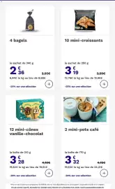 Catalogue Picard page 20: Picard café €3,32, PLOARD mini-cônes €3,28
