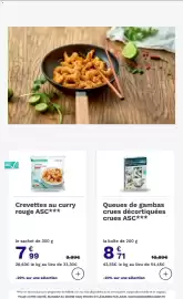Catalogue Picard page 8: Picard Queues de gambas crues décortiquées €8,71, Picard Crevettes au curry rouge €7,99