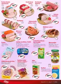 CBA leták | Premium Strana 3: Šunka Libušín standardní €16,90, Kmotr klobása z pece €23,90