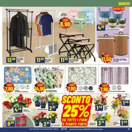 Volantino Risparmio Casa Pagina 19: Tappeto in pes fiore €14,90, Tappeto in pes 50x80 cm foglie €7,90