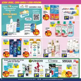 Volantino Risparmio Casa Pagina 2: Garnier acqua micellare €4,99, Pantene Style €3,99