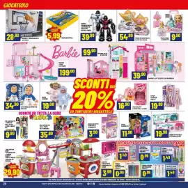 Volantino Risparmio Casa Pagina 20: Cicciobello orsetto polare €34,90, Minix assortiti €11,90