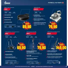 Volantino Risparmio Casa Pagina 25: Robot Hydro Turbo Slim HG2 €89,90, Aspirapolvere senza filo HFG €79,90