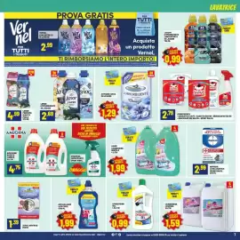 Volantino Risparmio Casa Pagina 7: Omino Bianco Additivo Sbiancante €2,79, Lenor ammorbidente €2,69