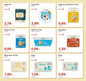 Volantino Oasi Pagina 13: Besciamella Consilia €1,29, Panna da cucina Consilia €0,84