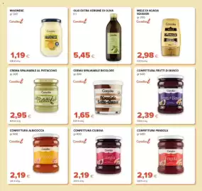 Volantino Oasi Pagina 19: Crema spalmabile al pistacchio Consilia €2,95, Confettura frutti di bosco Consilia €2,39