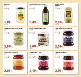 Volantino Oasi Pagina 19: Crema spalmabile al pistacchio Consilia €2,95, Confettura frutti di bosco Consilia €2,39