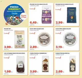 Volantino Oasi Pagina 2: Olive Verdi Denocciolate Consilia €3,19, Olive Verdi Schiacciate Consilia €2,89