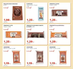 Volantino Oasi Pagina 21: Trancini al latte Consilia €1,25, Tronchetto alla nocciola Consilia €1,29