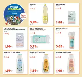 Volantino Oasi Pagina 24: Cerotti per piedi Callifughi Consilia €1,99, Bagno doccia rilassante Consilia €1,69