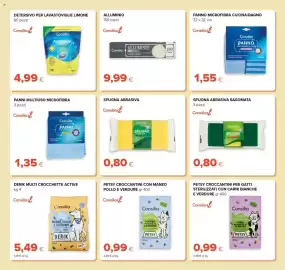 Volantino Oasi Pagina 29: Spugna abrasiva Consilia €0,80, Consilia Derik Multi Crocchette Active €5,49
