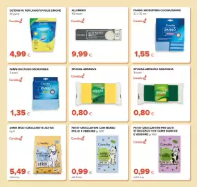 Volantino Oasi Pagina 29: Spugna abrasiva Consilia €0,80, Consilia Derik Multi Crocchette Active €5,49