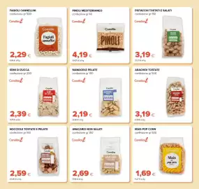 Volantino Oasi Pagina 3: Semi di zucca Consilia €2,39, Arachidi tostate Consilia €3,19