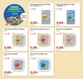 Volantino Oasi Pagina 30: Petsy paté con fegato e coniglio €0,49, Petsy paté con fegatini di pollo €0,49