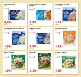 Volantino Oasi Pagina 5: Fish burger di merluzzo nordico Consilia €1,99, Patatine da friggere Consilia €1,99