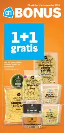 Albert Heijn folder week 44 Pagina 1: Alle AH Verse Pasta's, Noedels, Pasta en Woksauzen €3,89