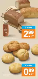 Albert Heijn folder week 44 Pagina 9: Alle AH Bakkersbrood tijgerbrood heel €2,99, 2 stuks €2,99