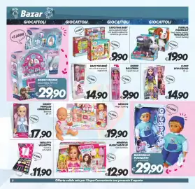 Volantino Iper Super Conveniente Pagina 26: Barbie ballerina capelli biondi €9,90, Baby Teo bebè €14,90