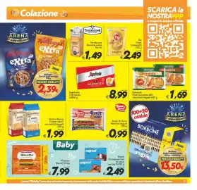 Volantino Iper Super Conveniente Pagina 7: Buoni di Forno Pane hot dog €0,99, Segafredo Intermezzo €8,99