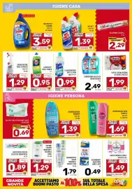 Volantino Il Centesimo Pagina 12: Deodorante spray original/fresh Lycia €1,79, Assorbenti anatomici Lines Lady €0,49