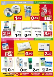 Volantino Il Centesimo Pagina 13: Proraso schiuma da barba rinfrescante €2,39, Sapone intimo lenitivo/fresco Venus €0,79