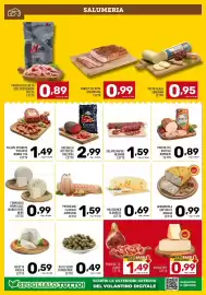 Volantino Il Centesimo Pagina 2: Salame spianata piccante nonna tita €1,49, Prosciutto crudo €1,49