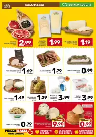 Volantino Il Centesimo Pagina 3: Treccione con pistacchio l'etto €1,29, Mozzarella bufala dop la marchesa €3,99