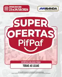 Folheto Miranda Supermercados Página 1