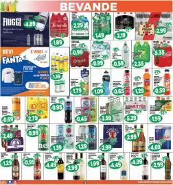 Volantino Il Castoro Supermercati Pagina 16: Birra 8.6 ipa original €1,29, San Benedetto The Limone €0,45