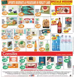 Volantino Il Castoro Supermercati Pagina 20: Lago Plaisir wafer €1,19, Anelli e ciuffi di calamaro Arbi €3,99