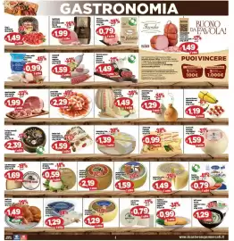 Volantino Il Castoro Supermercati Pagina 3: Lenti&lode grancuore prosciutto cotto €1,99