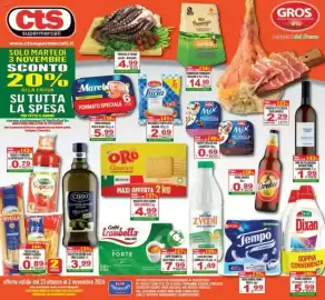 Volantino CTS Supermercati Pagina 1: Yogurt Müller Mix €0,69, Biscotti Oro Salma Classico €4,99