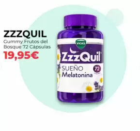 Catálogo PrimaPrix semana 43 Página 4: Zzzquil - gummy frutos del bosque 72 capsulas €19,95