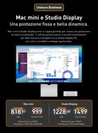 Volantino Unieuro settimana 43 Pagina 11: Mac mini €999,00