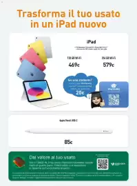 Volantino Unieuro settimana 43 Pagina 15: IPad €469,00, Apple Pencil USB-C €85,00