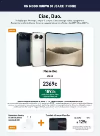 Volantino Unieuro settimana 43 Pagina 2: IPhone Duo €1.893,00